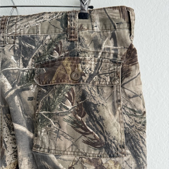 REALTREE AP REDHEAD Camo Cargo Pants Sz W40 L32 Hunting Field Trousers Pants - Picture 15 of 16